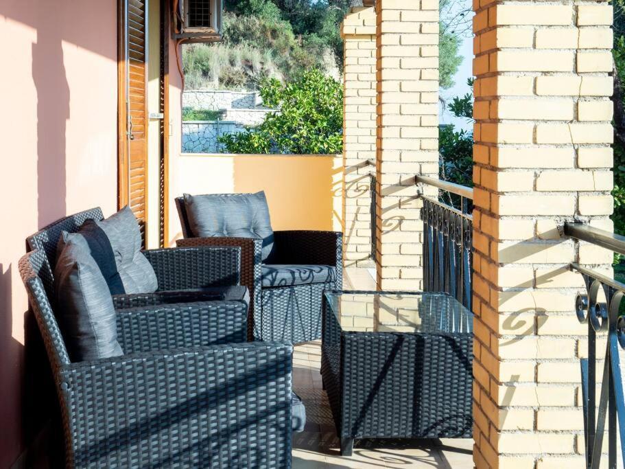 Poli House Family Villa W/ Pool Corfu  Bagian luar foto