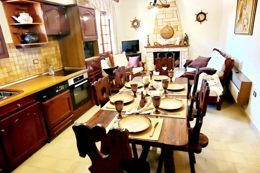 Poli House Family Villa W/ Pool Corfu  Bagian luar foto