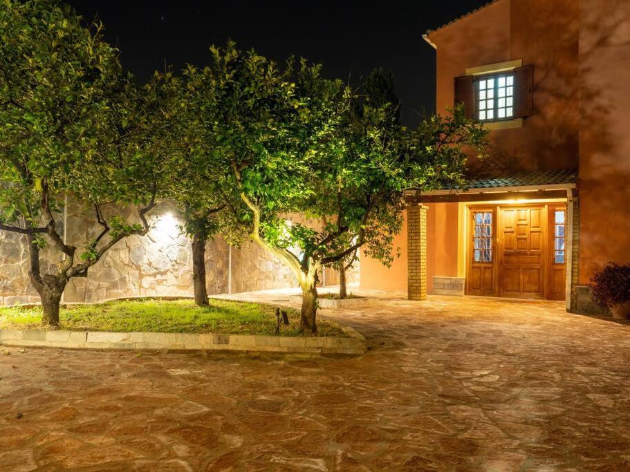 Poli House Family Villa W/ Pool Corfu  Bagian luar foto
