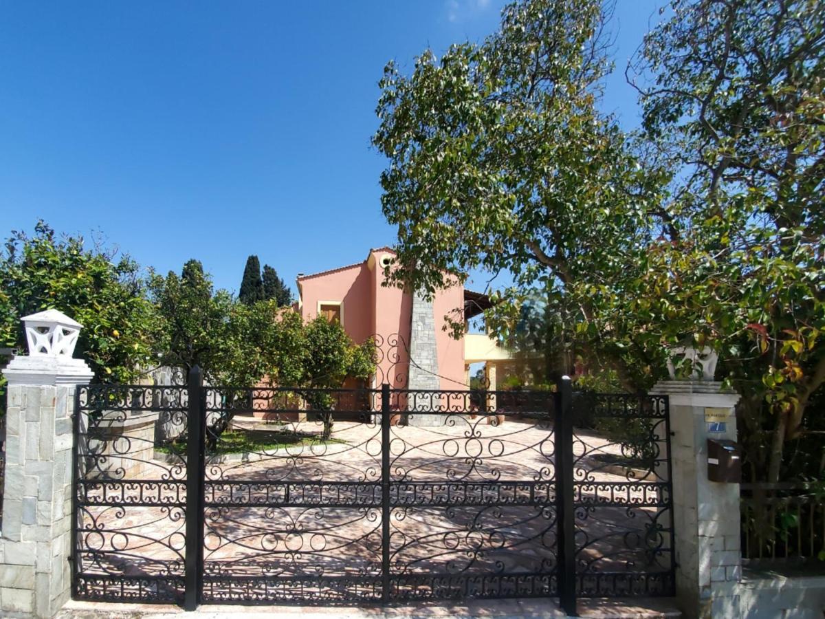 Poli House Family Villa W/ Pool Corfu  Bagian luar foto